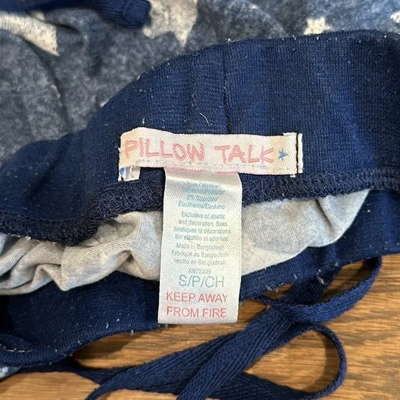 Pillow Talk Junior Girl’s Starry Blue Pajama Pants - Size Small - Picture 4 of 4